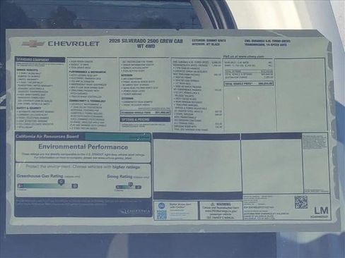 New 2026 Chevrolet Silverado 2500 W/T image 18
