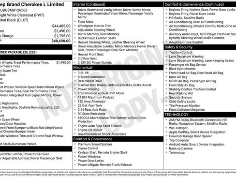 Used 2021 Jeep Grand Cherokee L Limited image 6