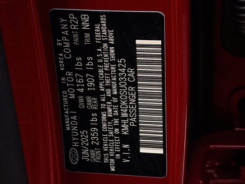 New 2025 Hyundai Elantra N w/ Cargo Package image 22