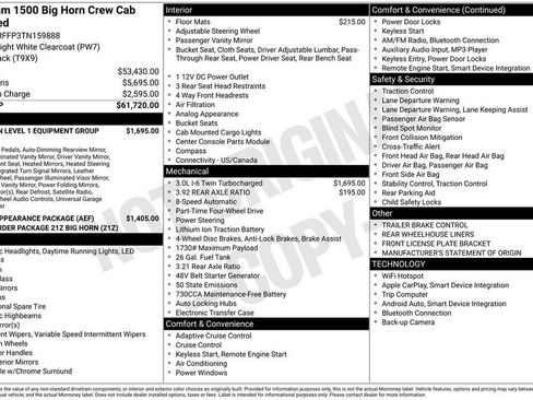 New 2026 RAM 1500 Big Horn AWD/4WD image 6