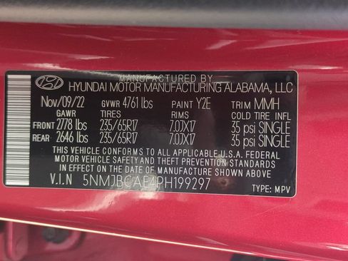 Certified 2023 Hyundai Tucson SEL AWD/4WD image 24