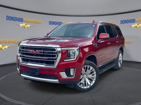 Used 2021 GMC Yukon SLT w/ SLT Luxury Plus Package RWD image 4