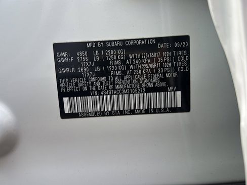 Used 2021 Subaru Outback Premium image 44