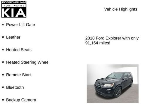 Used 2018 Ford Explorer XLT w/ Equipment Group 202A image 8