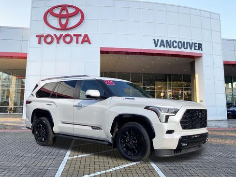 Certified 2025 Toyota Sequoia Platinum w/ TRD Off-Road Package AWD/4WD image 1