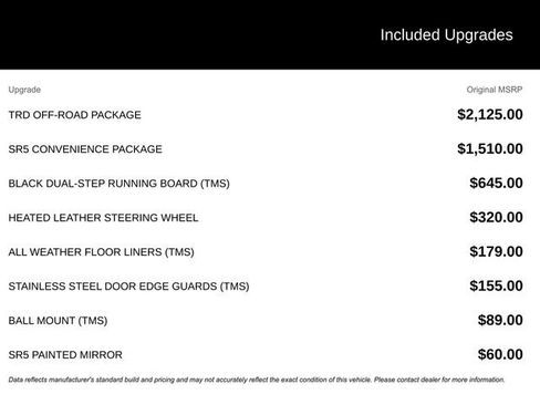 Used 2024 Toyota Tundra SR5 w/ TRD Off-Road Package image 3