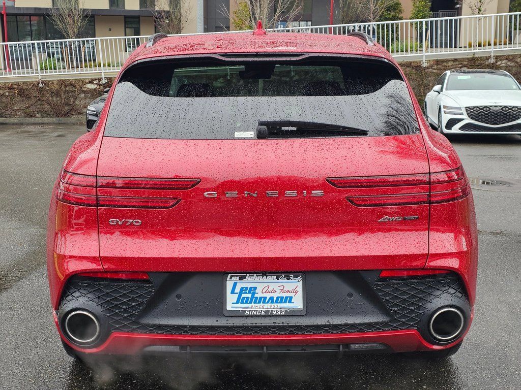 Certified 2025 Genesis GV70 3.5T Sport w/ Sport Advanced Package AWD/4WD image 6