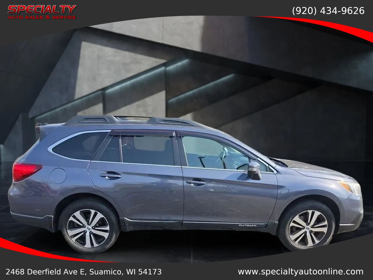 Used 2017 Subaru Outback 2.5i Limited w/ Popular Package #5 AWD/4WD image 8