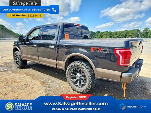 Used 2015 Ford F150 Lariat AWD/4WD image 3