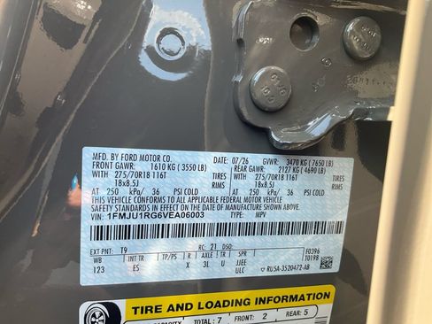 New 2027 Ford Expedition Tremor w/ Driver's Package AWD/4WD image 18