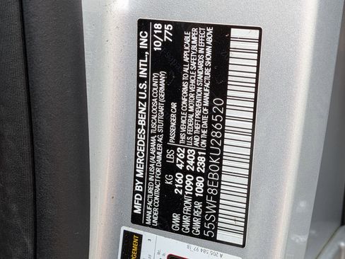 Certified 2019 Mercedes-Benz C 300 4MATIC Sedan image 36