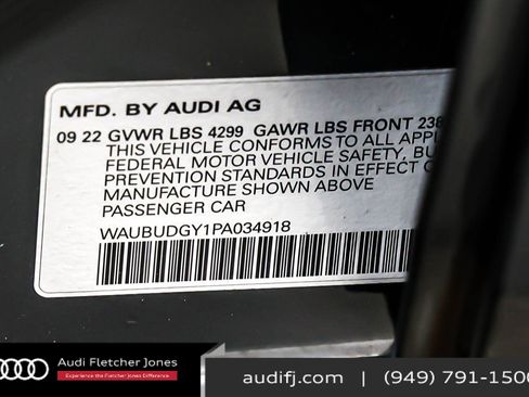 Used 2023 Audi A3 2.0T Premium Plus w/ Premium Plus Package image 25