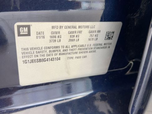 Used 2016 Chevrolet Sonic LTZ image 18