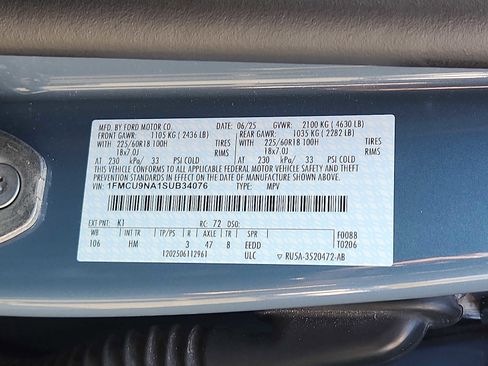 Used 2025 Ford Escape ST-Line Select image 27