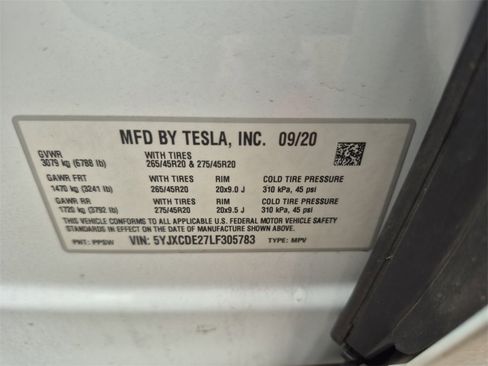 Used 2020 Tesla Model X Long Range image 25