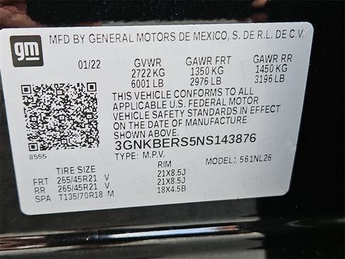 Certified 2022 Chevrolet Blazer RS w/ Enhanced Convenience Package image 41