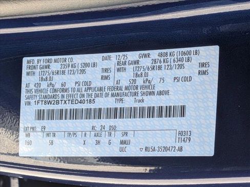 New 2026 Ford F250 Lariat image 16