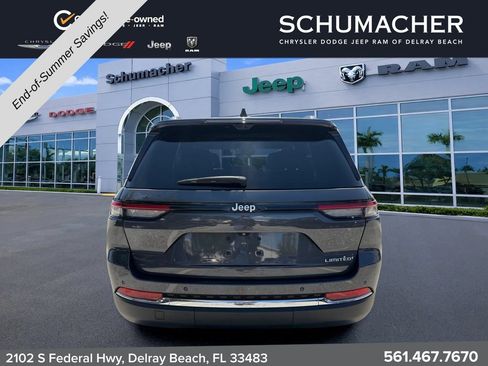 Certified 2024 Jeep Grand Cherokee Limited w/ Luxury Tech Group II RWD image 6