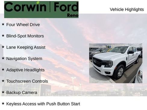Used 2025 Ford Ranger XL w/ Trailer Tow Package AWD/4WD image 6