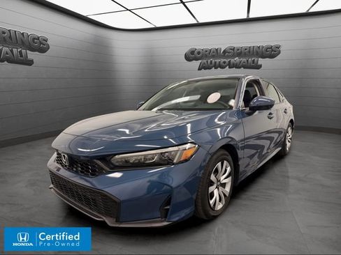 Certified 2025 Honda Civic LX image 1