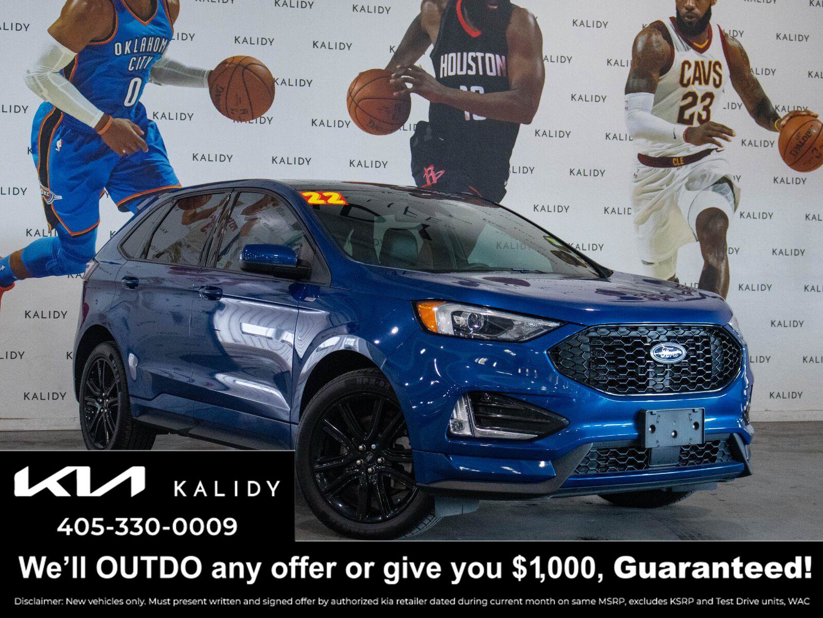 Used 2022 Ford Edge ST-Line AWD/4WD image 1