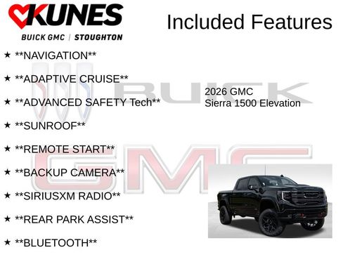 New 2026 GMC Sierra 1500 Elevation w/ Elevation Premium Package image 2