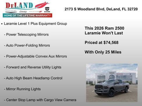 New 2026 RAM 2500 Laramie w/ Night Edition AWD/4WD image 19