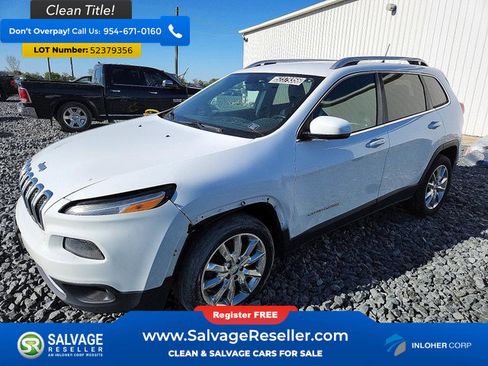 Used 2016 Jeep Cherokee Limited FWD image 1
