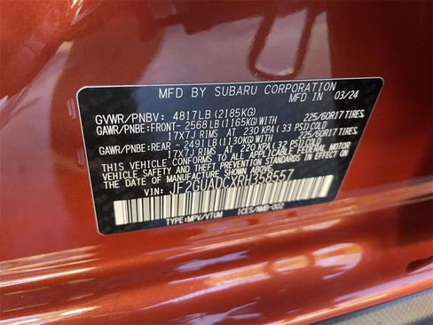 Used 2024 Subaru Crosstrek 2.0i Premium w/ Popular Package #3 image 10