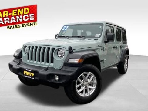 Used 2023 Jeep Wrangler Sport S w/ Cold Weather Group image 1