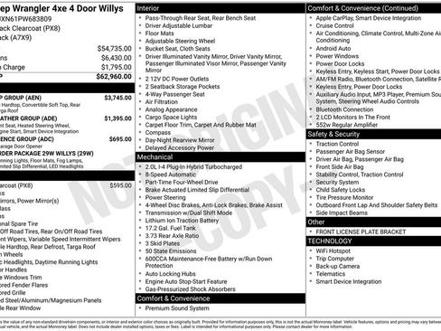 Used 2023 Jeep Wrangler Unlimited w/ Dual Top Group image 17