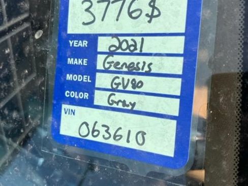 Used 2021 Genesis GV80 2.5T w/ Prestige Package 05 RWD image 4