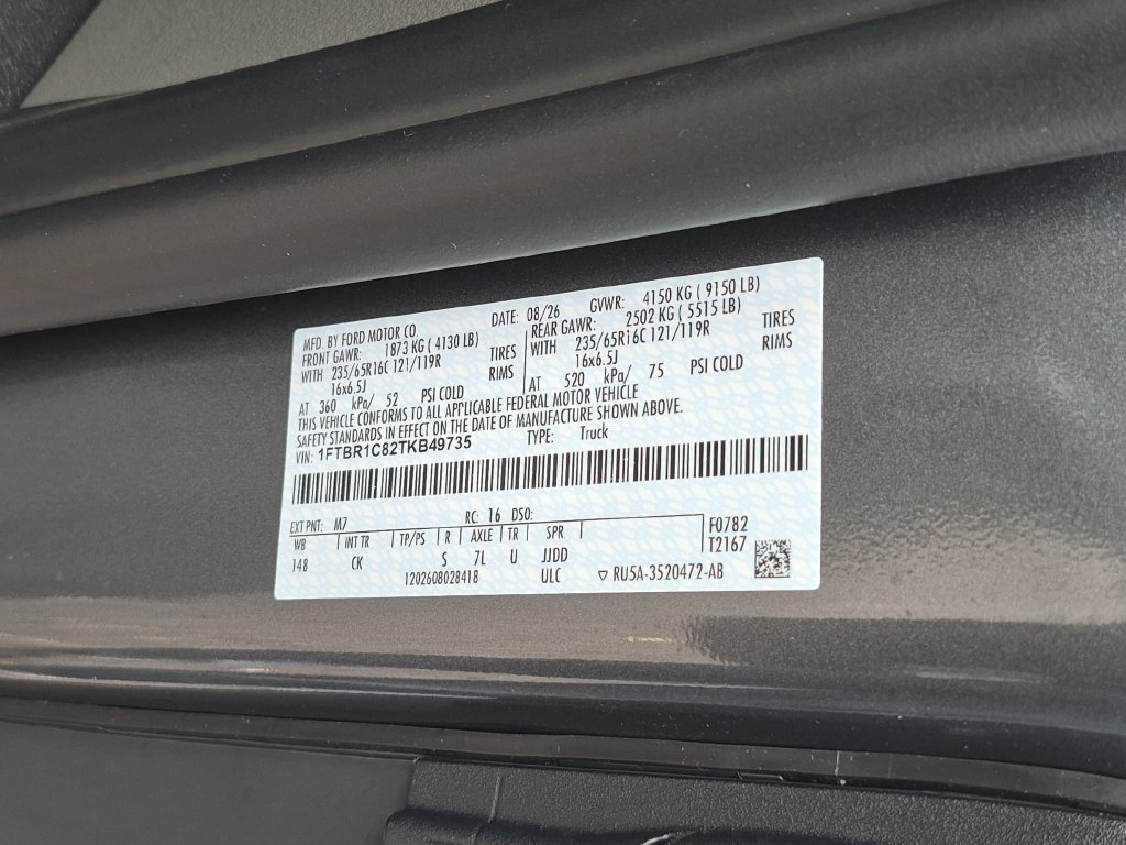 New 2026 Ford Transit 250 148 Medium Roof w/ Load Area Protection Package RWD image 27