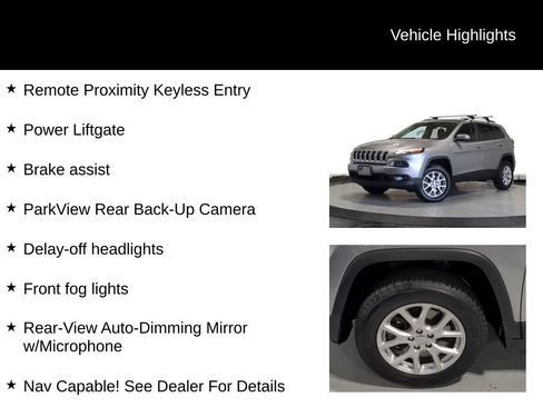 Used 2016 Jeep Cherokee Latitude w/ Comfort/Convenience Group AWD/4WD image 25