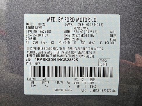 Used 2022 Ford Explorer XLT w/ Equipment Group 202A image 30