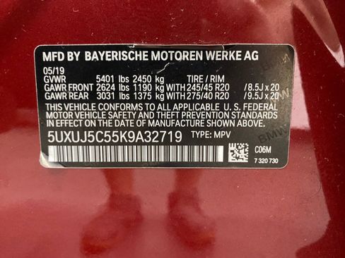 Used 2019 BMW X4 M40i w/ Premium Package AWD/4WD image 56