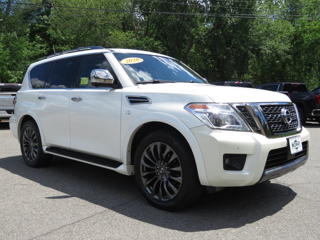 Used 2020 Nissan Armada Platinum w/ Platinum Reserve Package AWD/4WD image 3