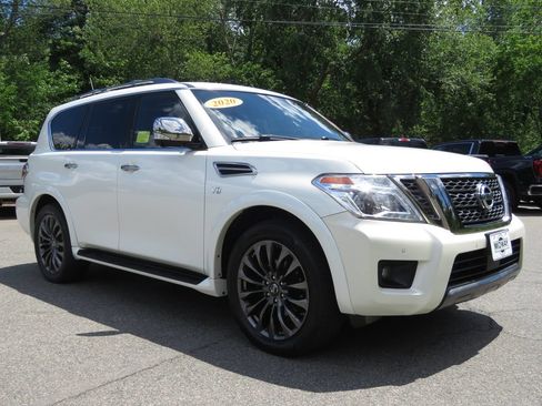 Used 2020 Nissan Armada Platinum w/ Platinum Reserve Package AWD/4WD image 3