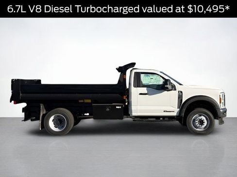 New 2025 Ford F600 4x4 Regular Cab Super Duty w/ XL Chrome Package image 2