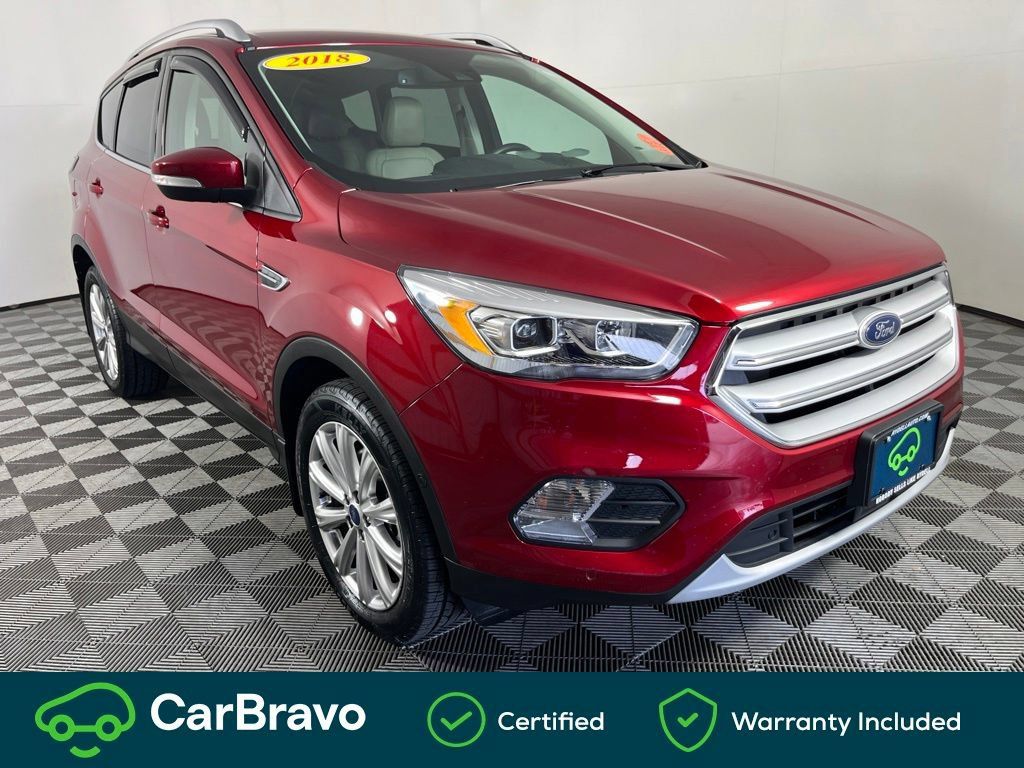 Used 2018 Ford Escape Titanium w/ Ford Safe & Smart Package AWD/4WD image 2