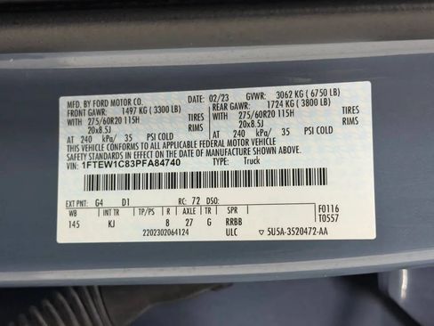 Used 2023 Ford F150 King Ranch w/ Equipment Group 601A High RWD image 48