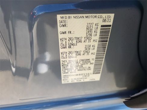 Certified 2022 Nissan Frontier PRO-4X w/ Off-Road Protection Package image 18