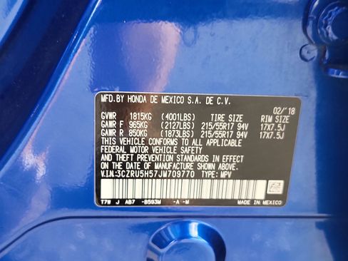 Used 2018 Honda HR-V EX image 25