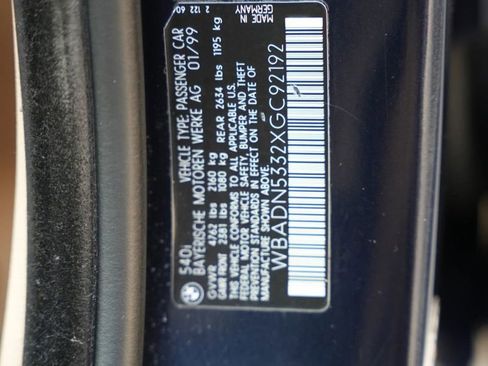 Used 1999 BMW 540i Sedan image 41