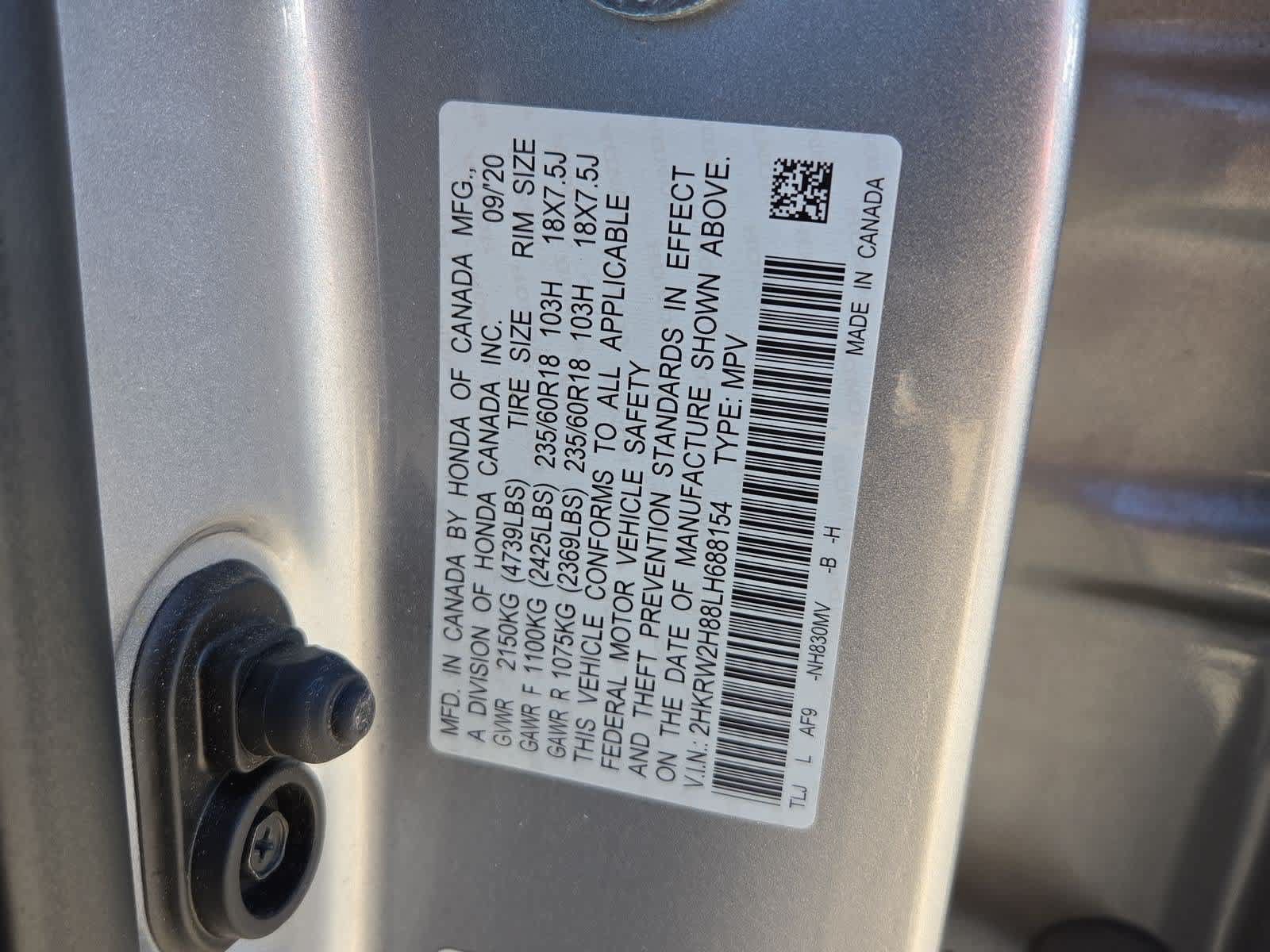 Used 2020 Honda CR-V EX-L image 35