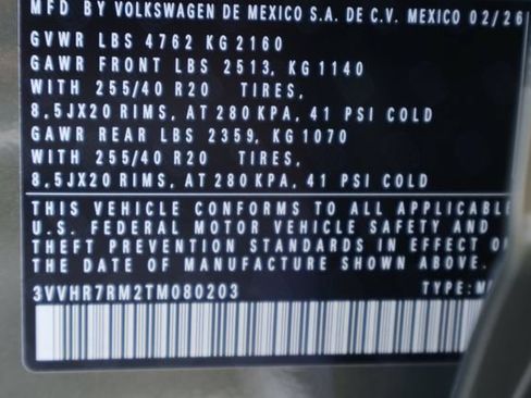 New 2026 Volkswagen Tiguan SE R-Line FWD image 26