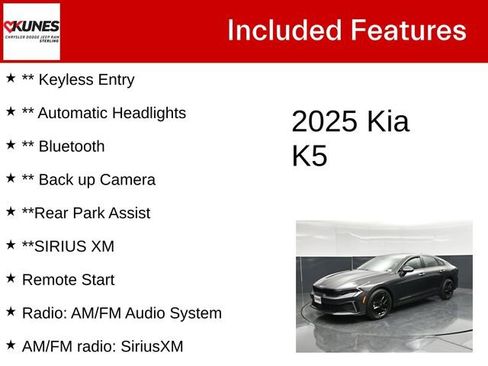 Used 2025 Kia K5 LXS FWD image 5