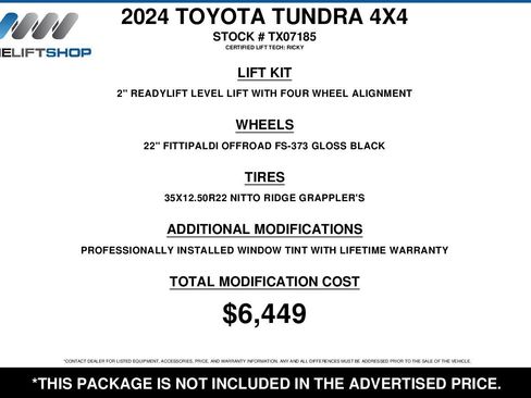 Used 2024 Toyota Tundra 1794 Edition image 2