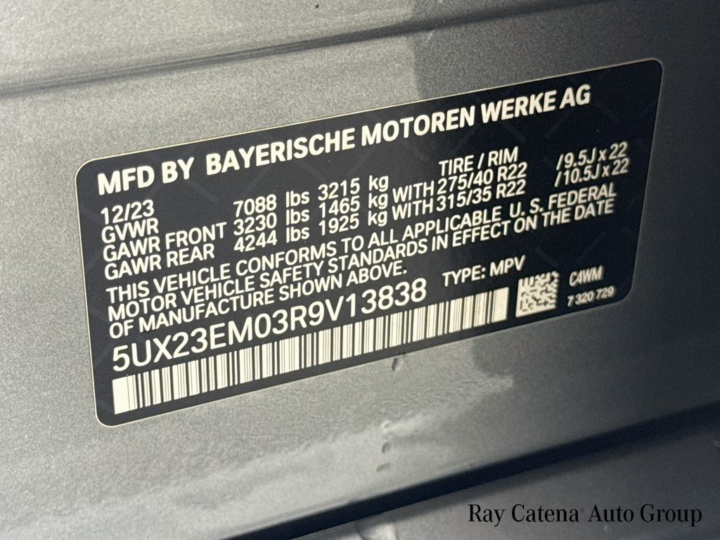 Used 2024 BMW X7 xDrive40i w/ M Sport Package AWD/4WD image 35