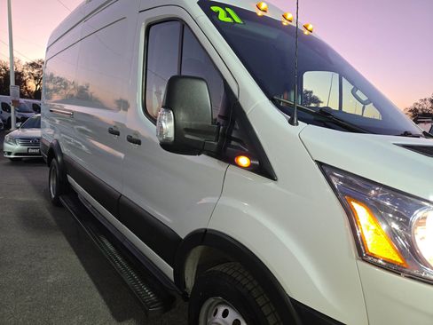Used 2021 Ford Transit 350 148 High Roof Extended DRW w/ Load Area Protection Package RWD image 15